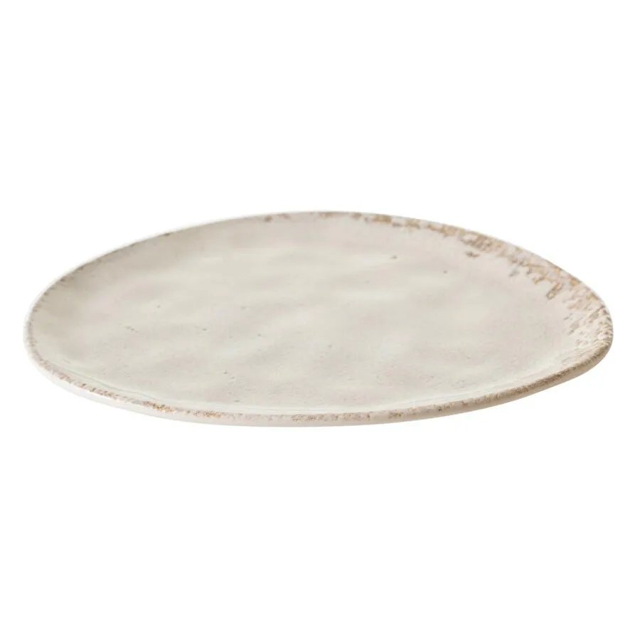 Mudo Home Tribeca Pasta Tabaği Krem 23cm