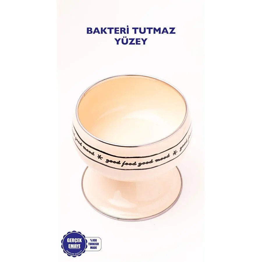 Emaylab Mood Emaye Meyvelik / Ayaklı Kase 14cm (orta Boy)