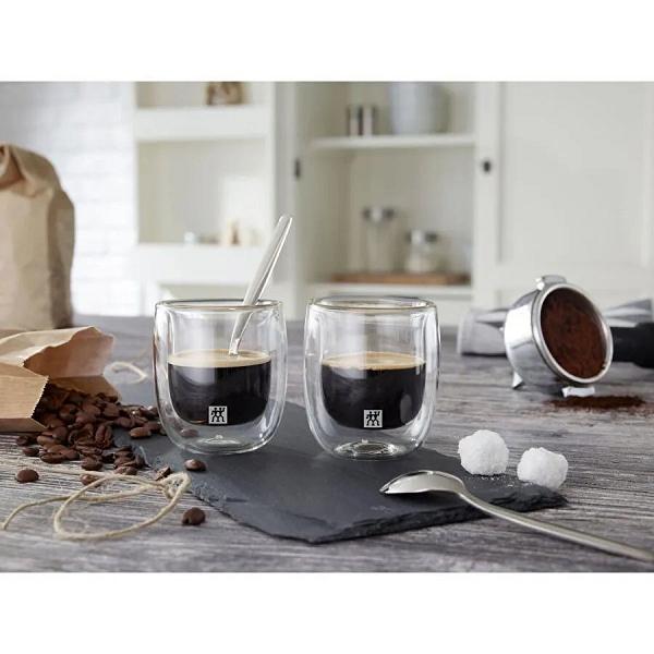 Zwilling Çift Camlı 2'li Espresso Bardak Seti - 80 Ml