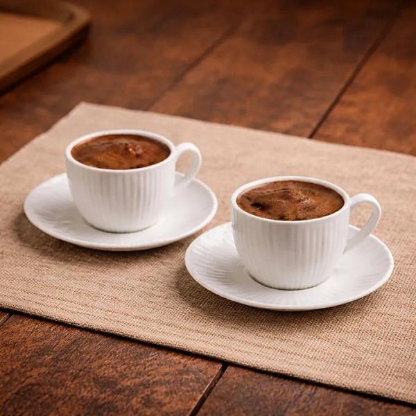 Karaca Seashell 2 Kişilik Kahve Fincan Takımı 80 ml