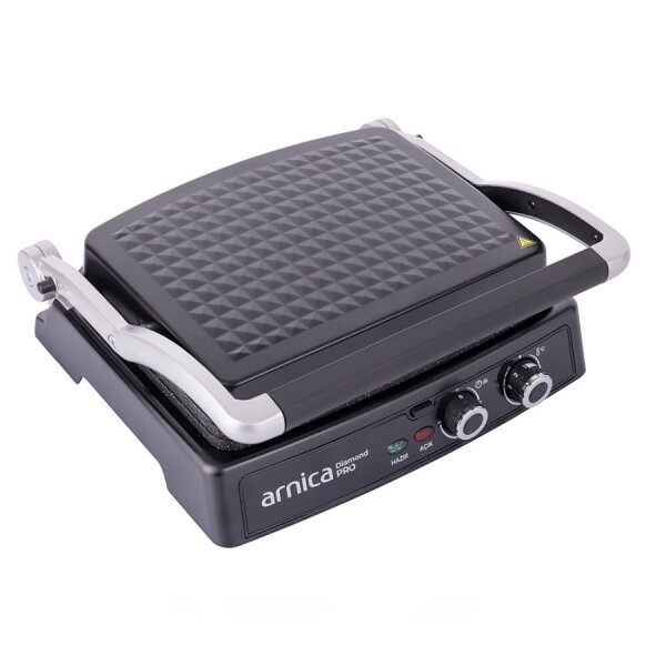 Arnica Diamond Pro Tost Makinesi Siyah