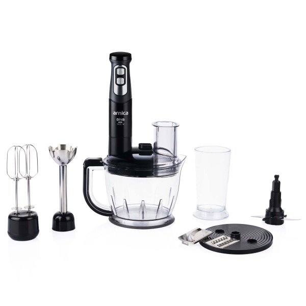 Arnica Diva Pro Rendeli El Blender Seti Siyah