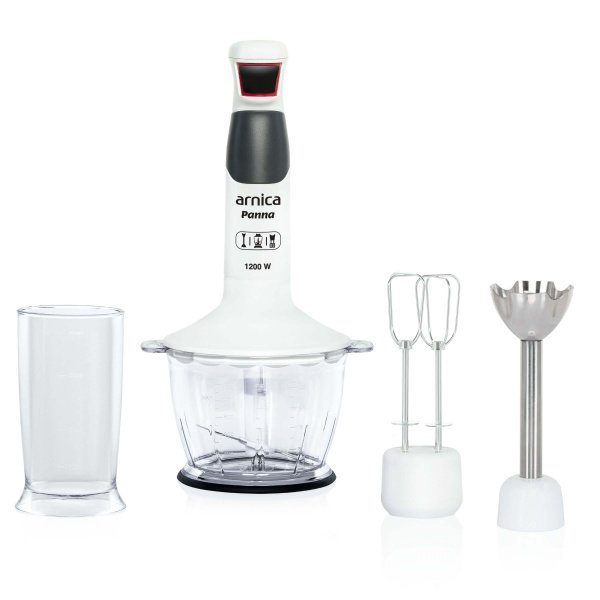 Arnica Panna El Blender Set Beyaz