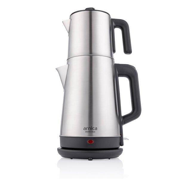 Arnica Demli Duo Çay Makinesi Inox