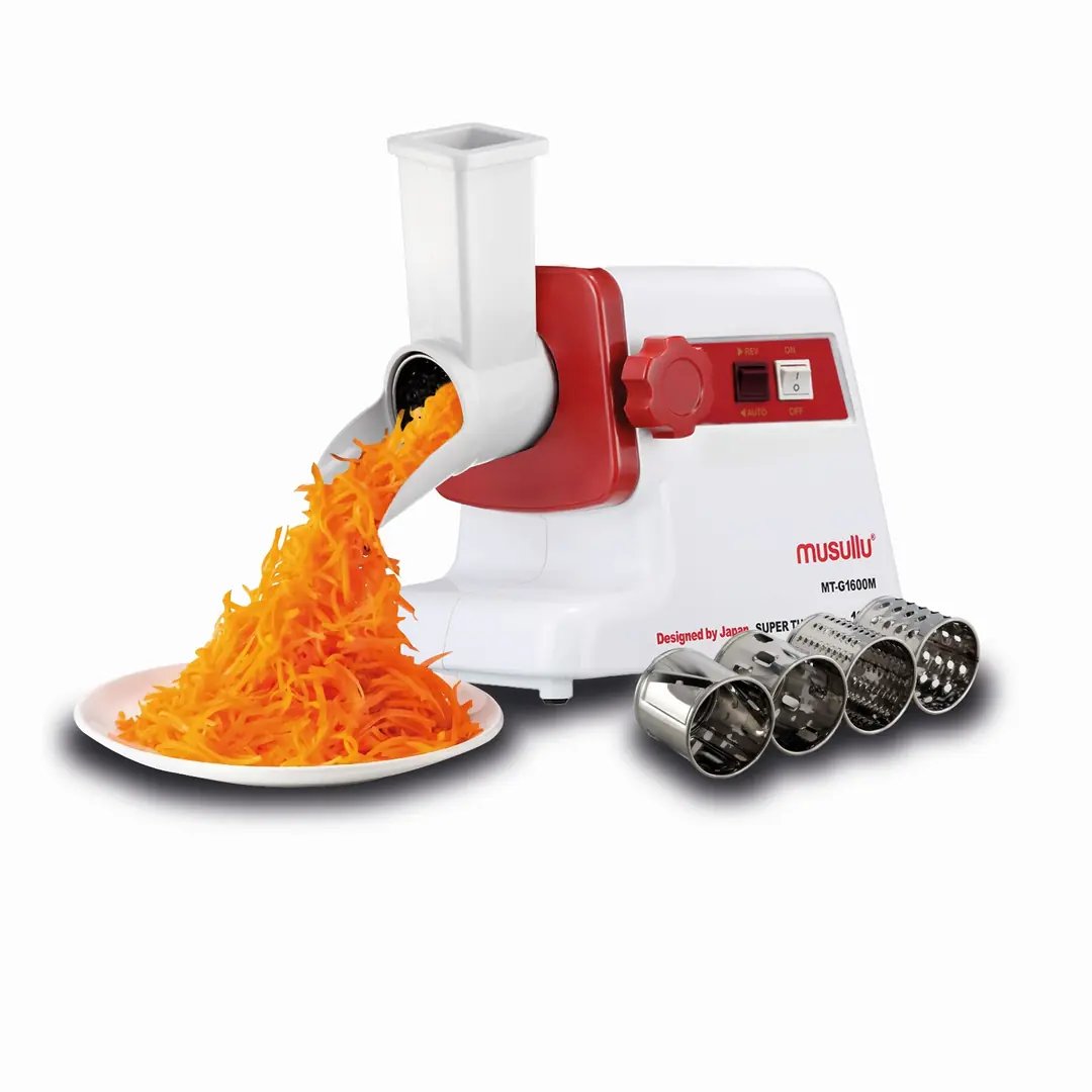 Musullu 1600w MT-G1600M Super Turbo Et Kiyma Makinesi, Rende Basliklar