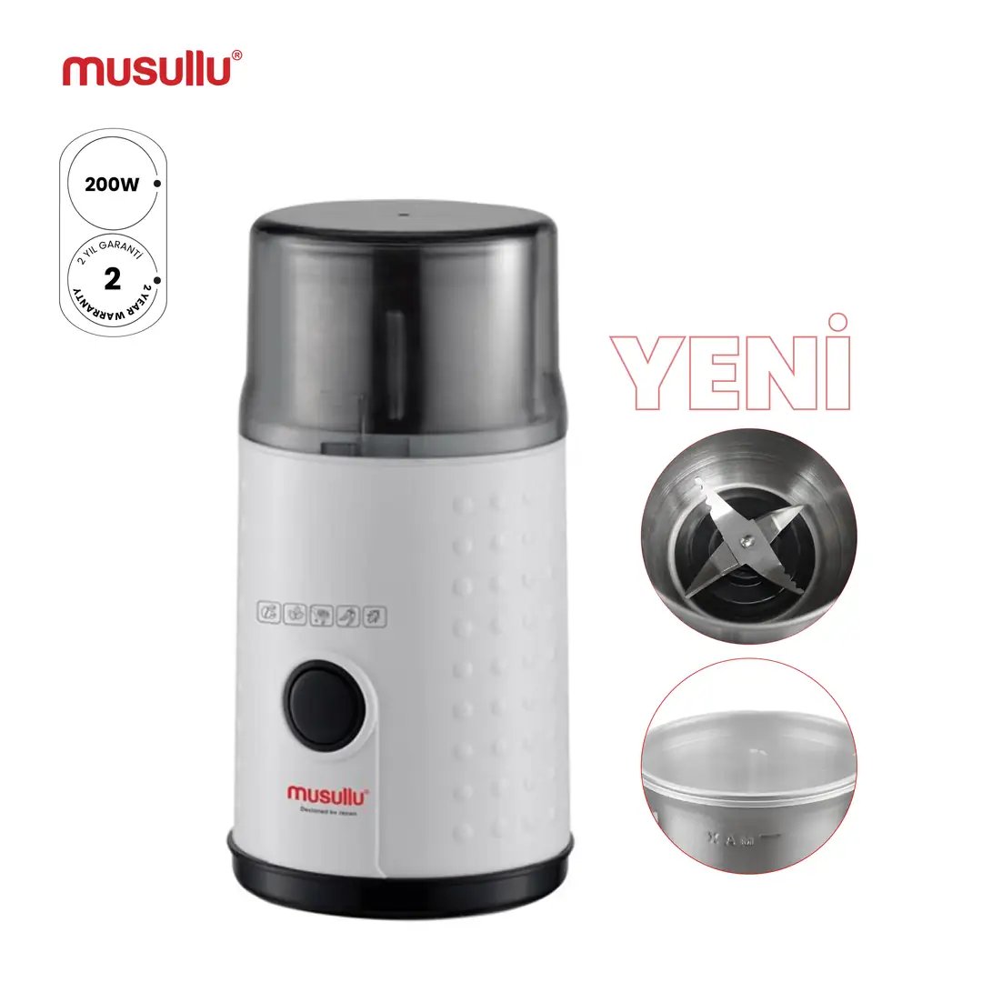 Musullu MSL-1003 Kahve Ve Baharat Ogutucu 200W