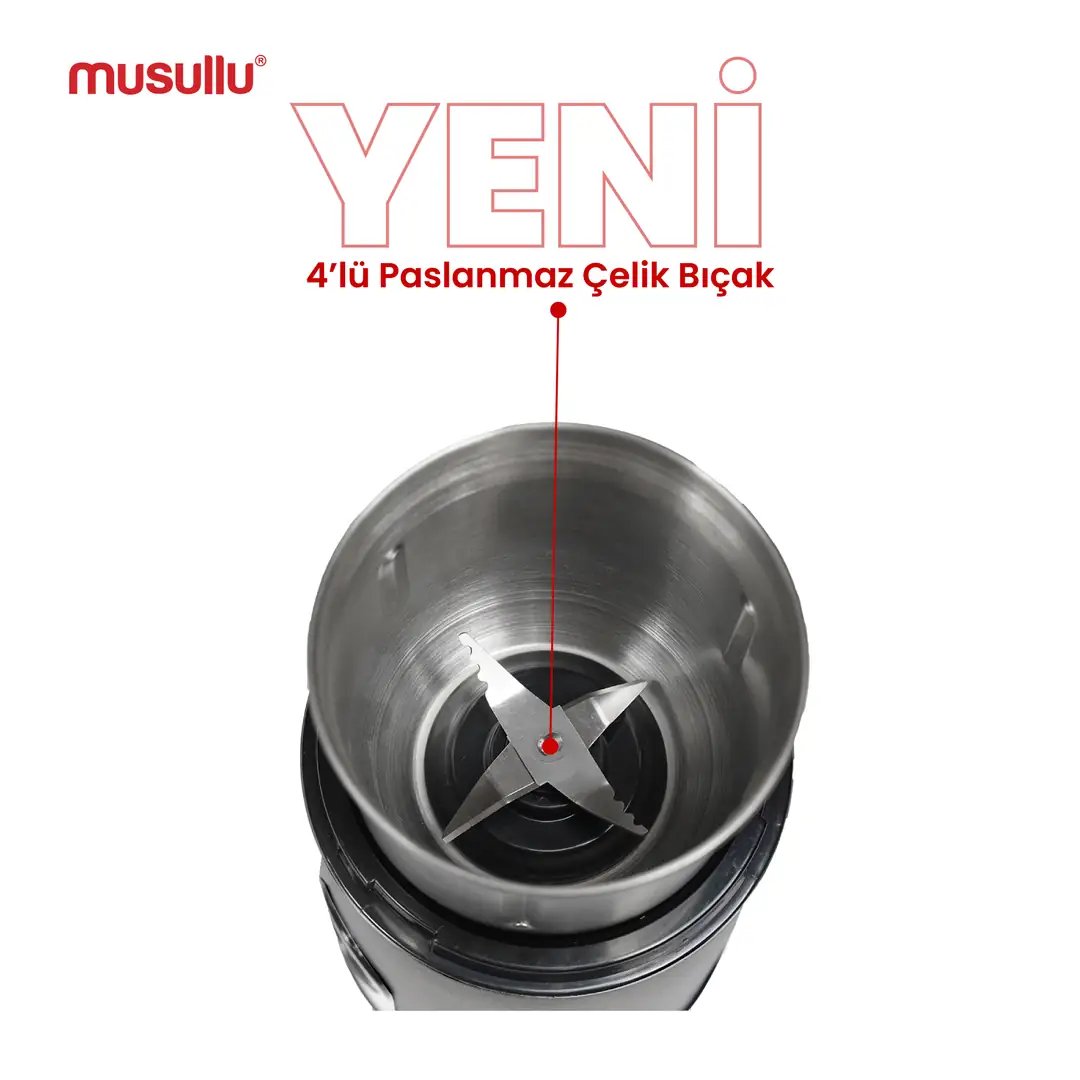 Musullu Kahve Ve Baharat Ogutucu 200W (MSL-1004)