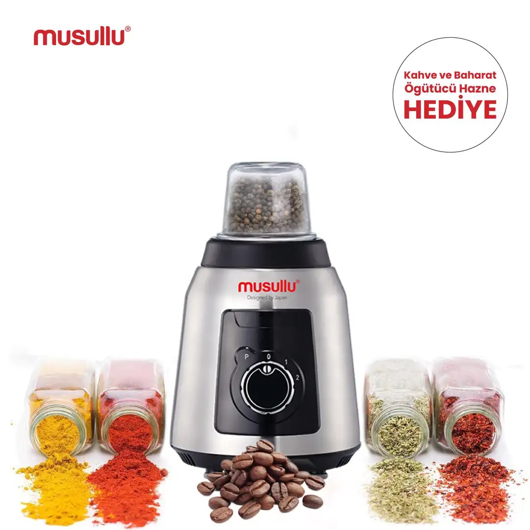 Musullu MSL-2040 BL-LUX 750W Inox Blender