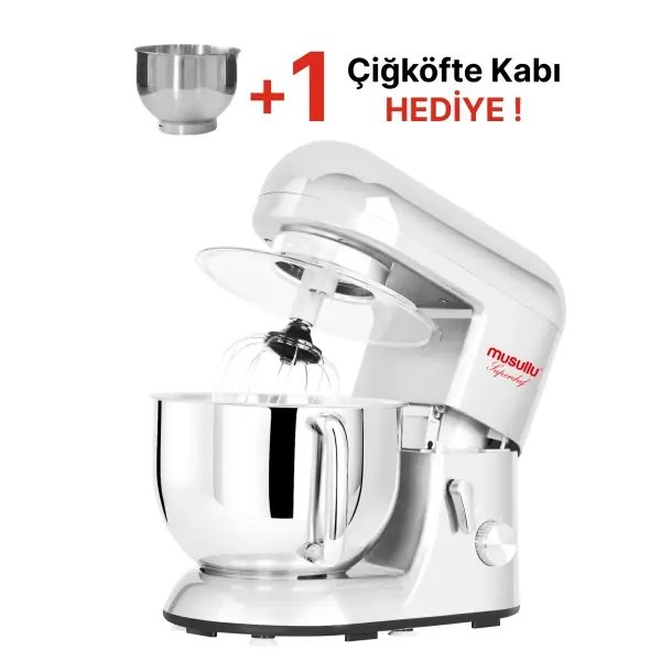Musullu Stand Mikser / Mutfak Şefi 5L Msl-3001 1800 Watt Hamur Yoğurma Makinesi