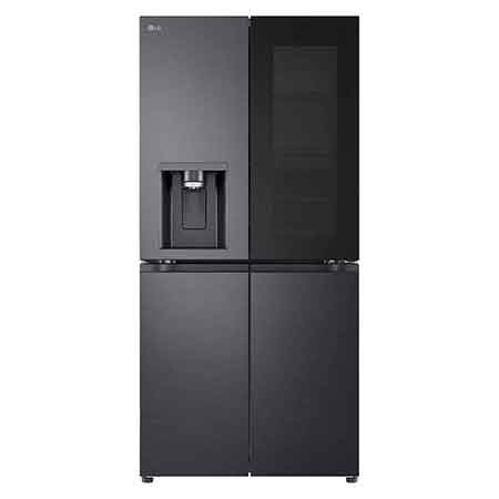 LG InstaView Gardırop Tipi No Frost Buzdolabı 508 Litre Metalik Antrasit
