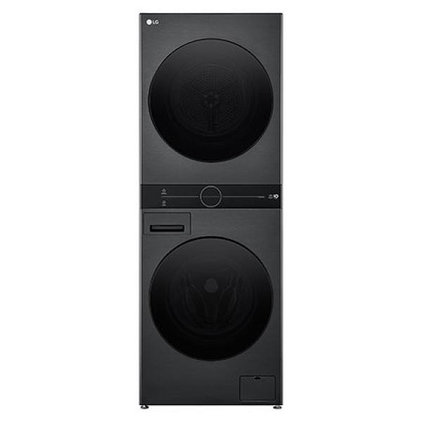 LG 12 Kg Yikama 10 Kg Kurutma WashTower Ortak Panelli Camasir Makinesi Koyu Gri