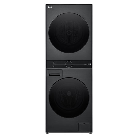 LG 12 Kg Yikama 10 Kg Kurutma WashTower Ortak Panelli Camasir Makinesi Koyu Gri