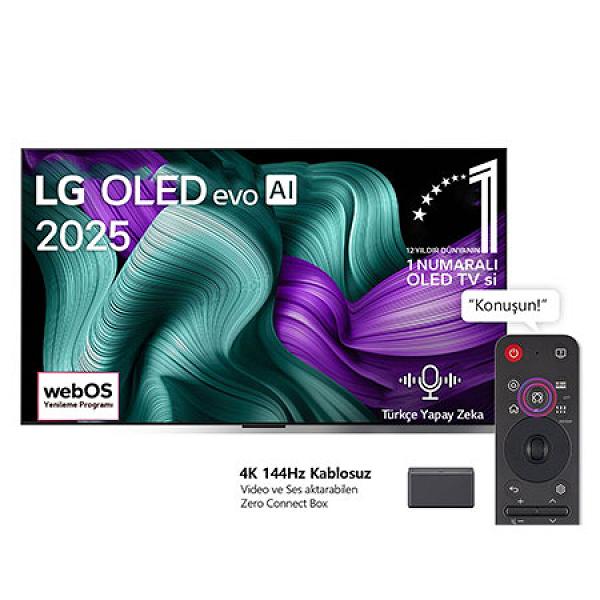 LG 77 inç OLED evo AI M5 4K Kablosuz TV 2025