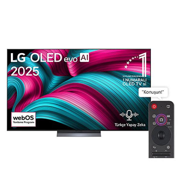 LG 83 inç OLED evo AI C5 4K 144Hz Smart TV 2025