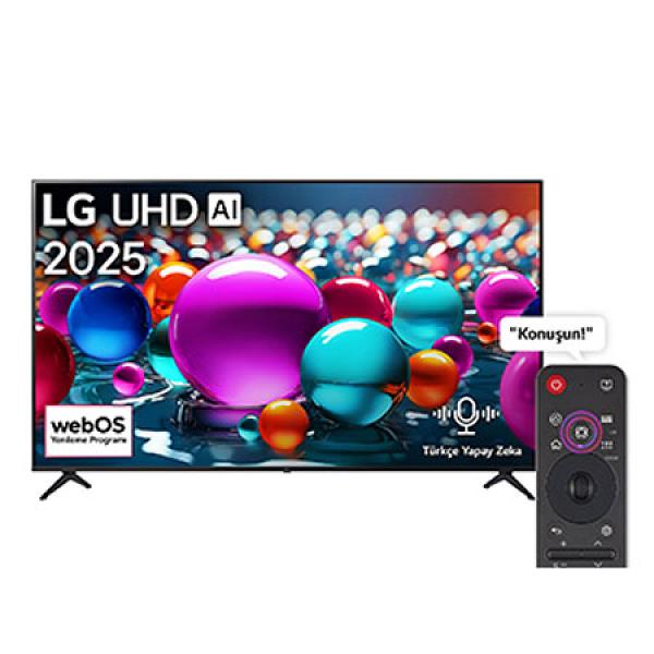 LG 50 inç UHD AI UA85 4K Smart TV 2025