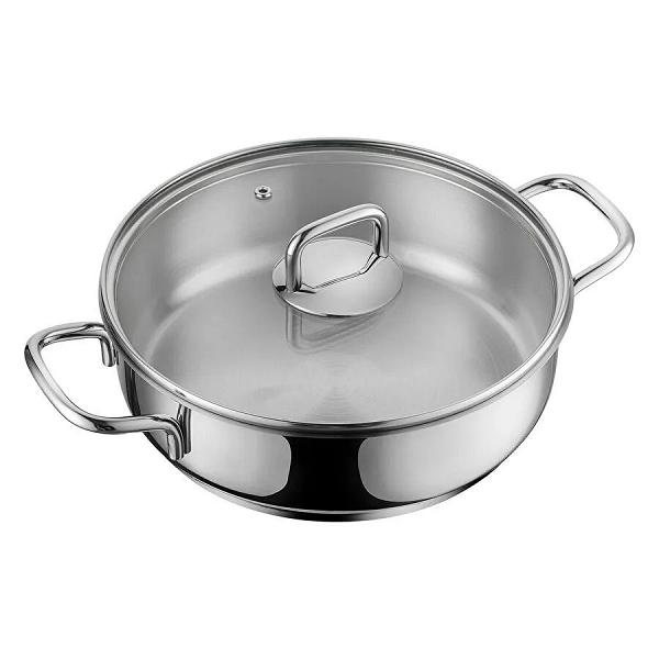 Emsan Gourmet Çelik Pilav/Karnıyarık Tenceresi 24 cm
