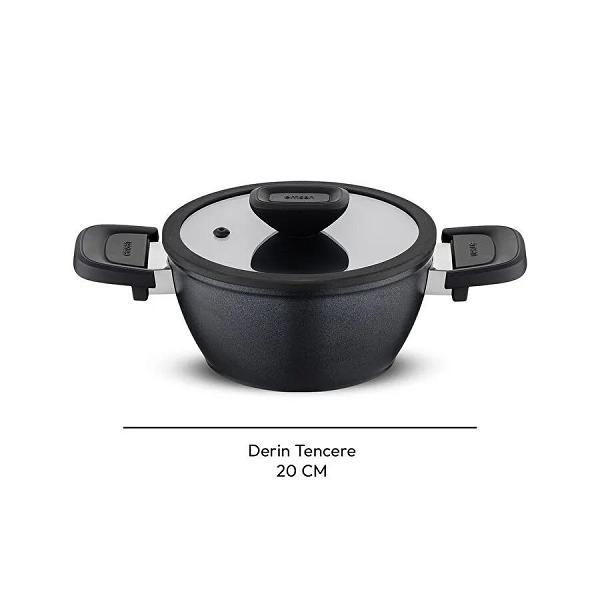Emsan Diamente Derin Tencere 20 cm