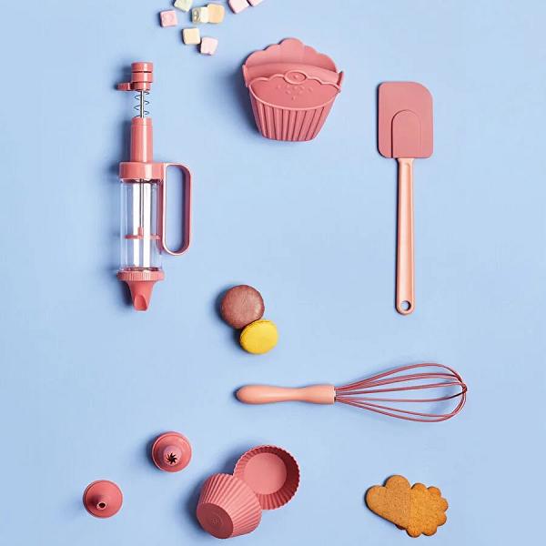 Emsan Pastry Chef Gift Pasta Hazırlık Seti Pembe