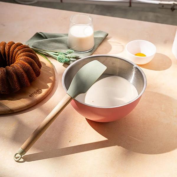 Emsan Rustik Silikon Spatula