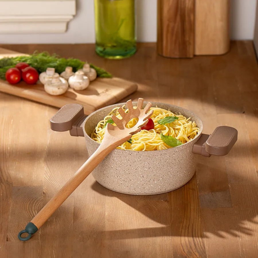Emsan Rustik Spagetti Kaşığı 28 cm