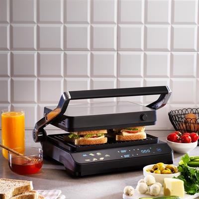 Schafer DigiChef Tost ve Izgara Makinesi-Inox