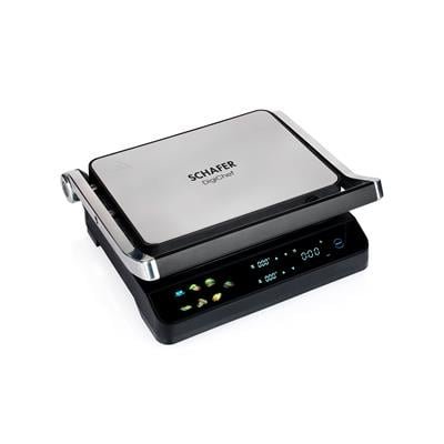 Schafer DigiChef Tost ve Izgara Makinesi-Inox