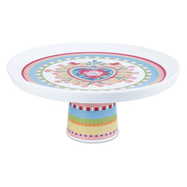 Baci Milano Mamma Mia Kalp Desenli Sunum Tabağı 21 cm x 7 cm