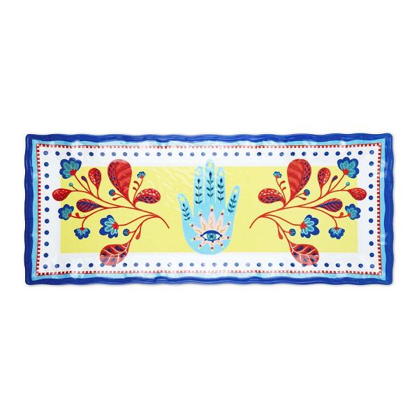 Baci Milano Mamma Mia El Desenli Dikdörtgen Tepsi 49 cm x 20 cm x 2,5 cm