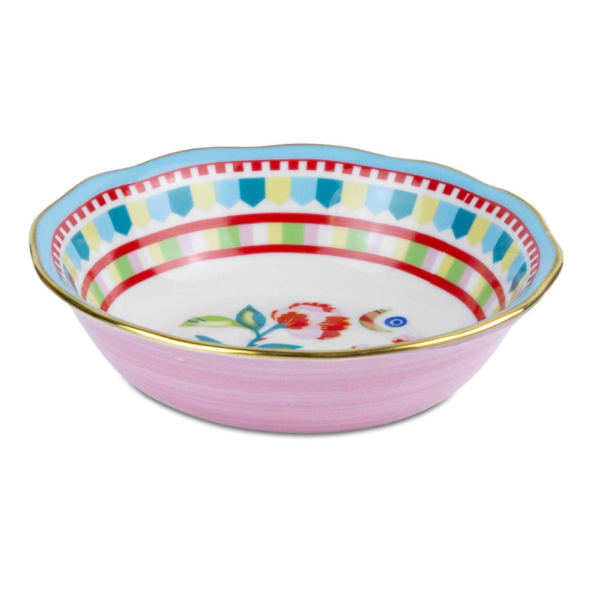 Baci Milano Mamma Mia Pembe Desenli Kase 18 cm x 6,5 cm