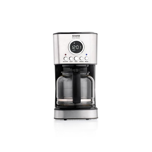 Schafer Brew Master Filtre Kahve Makinesi-Inox