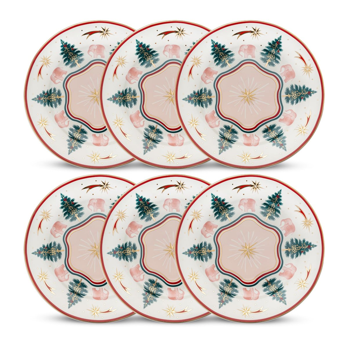 Jumbo Magic 200 6'lı Pasta Tabağı