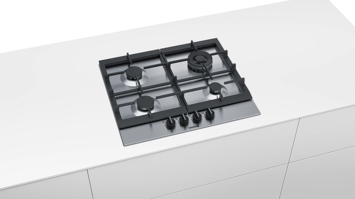Siemens EC6A5HB90 iQ500 Gazlı Ocak 60 cm Paslanmaz çelik
