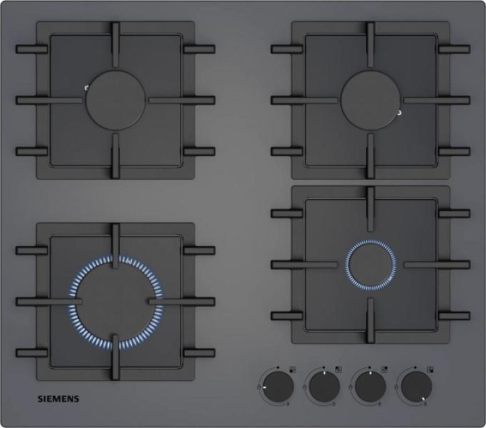 Siemens EN6B8NP40O iQ300 Gazlı Ocak 60 cm Sert cam