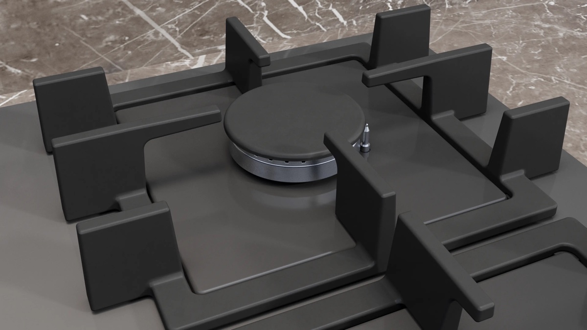 Siemens EN6B8NP40O iQ300 Gazlı Ocak 60 cm Sert cam