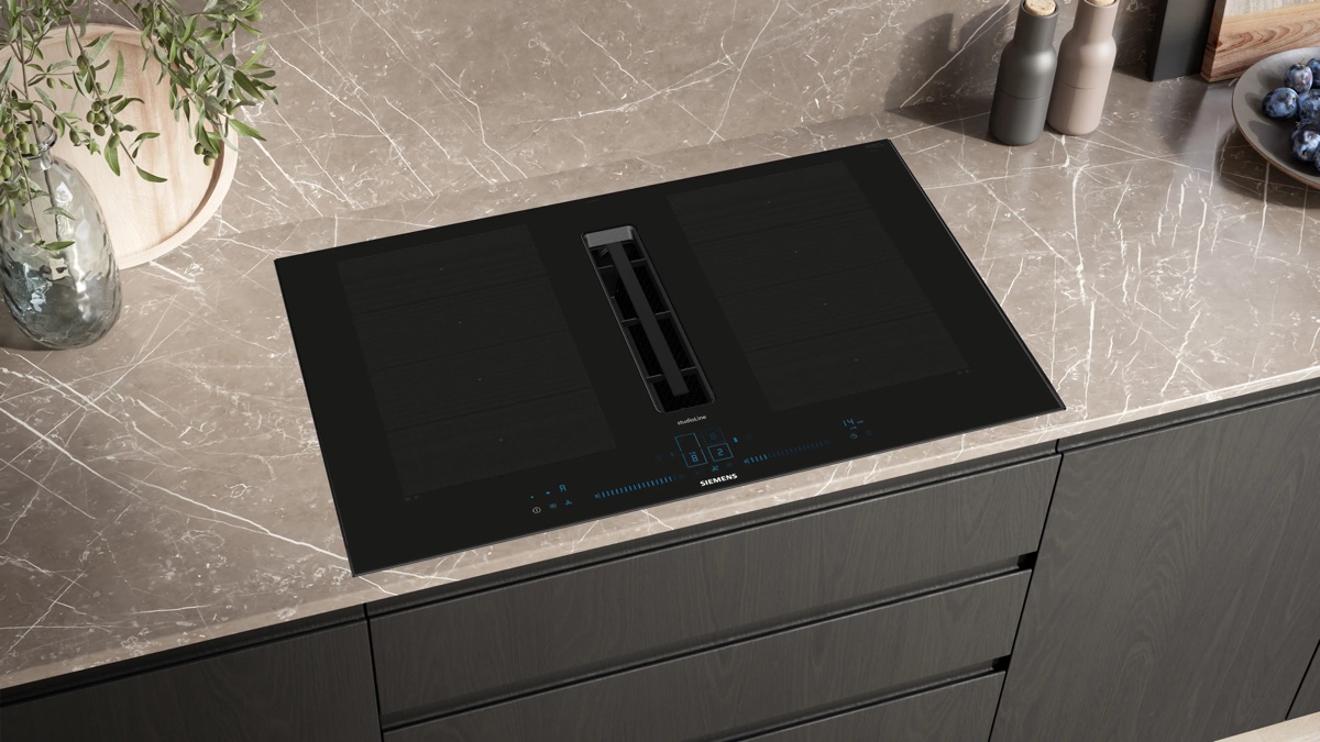 Siemens iQ700 Havalandırmalı İndüksiyon Ocak 80 cm Çerçeveli Montaj