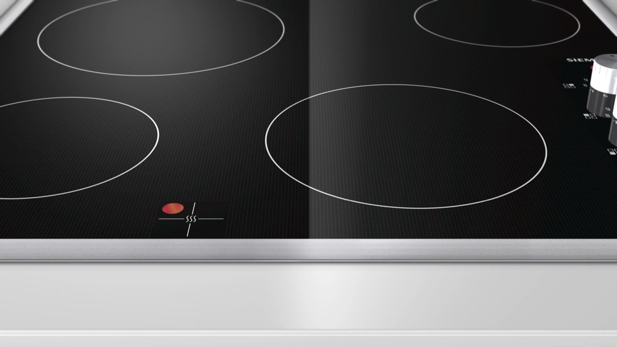 Siemens iQ100 Seramik Ocak 60 cm Çerçeveli Montaj