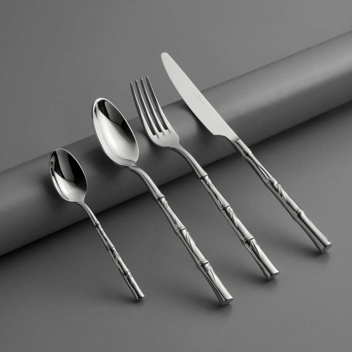 Jumbo 3405 24 Parça 6 Kişilik Tatlı Çatal Kaşık Bıçak Seti