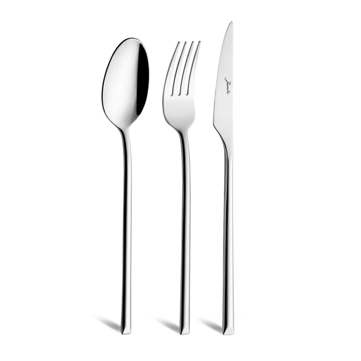Jumbo 2006 18 Parça 6 Kişilik Yemek Çatal Kaşık Bıçak Takımı