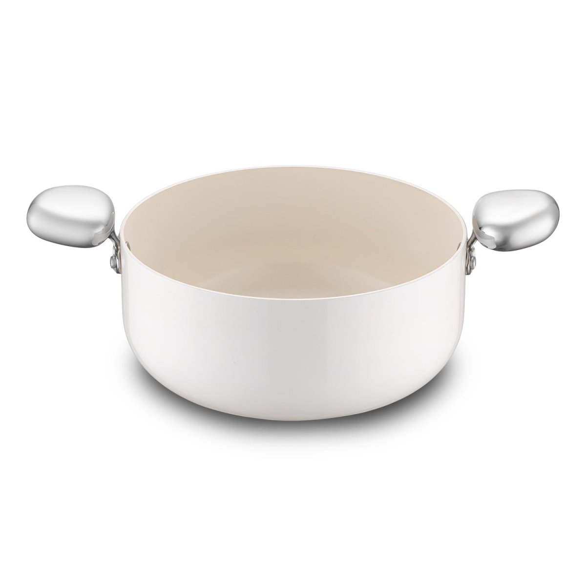 Jumbo Creamstone Swiss Crystal Cream 7 Parça Tencere Seti