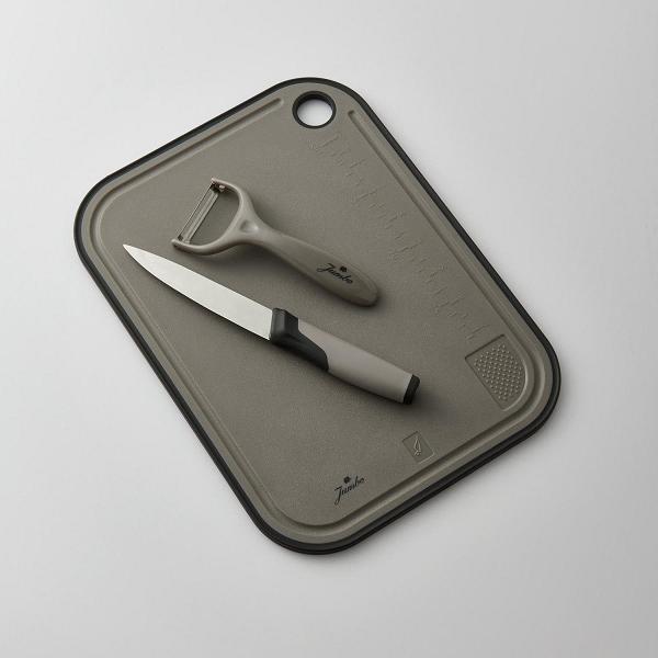 Jumbo Smart Grey Kesme Tahtası ve Soyacak Seti