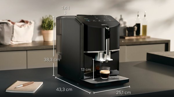 Siemens EQ300 TF301E19 Tam Otomatik Kahve Makinesi
