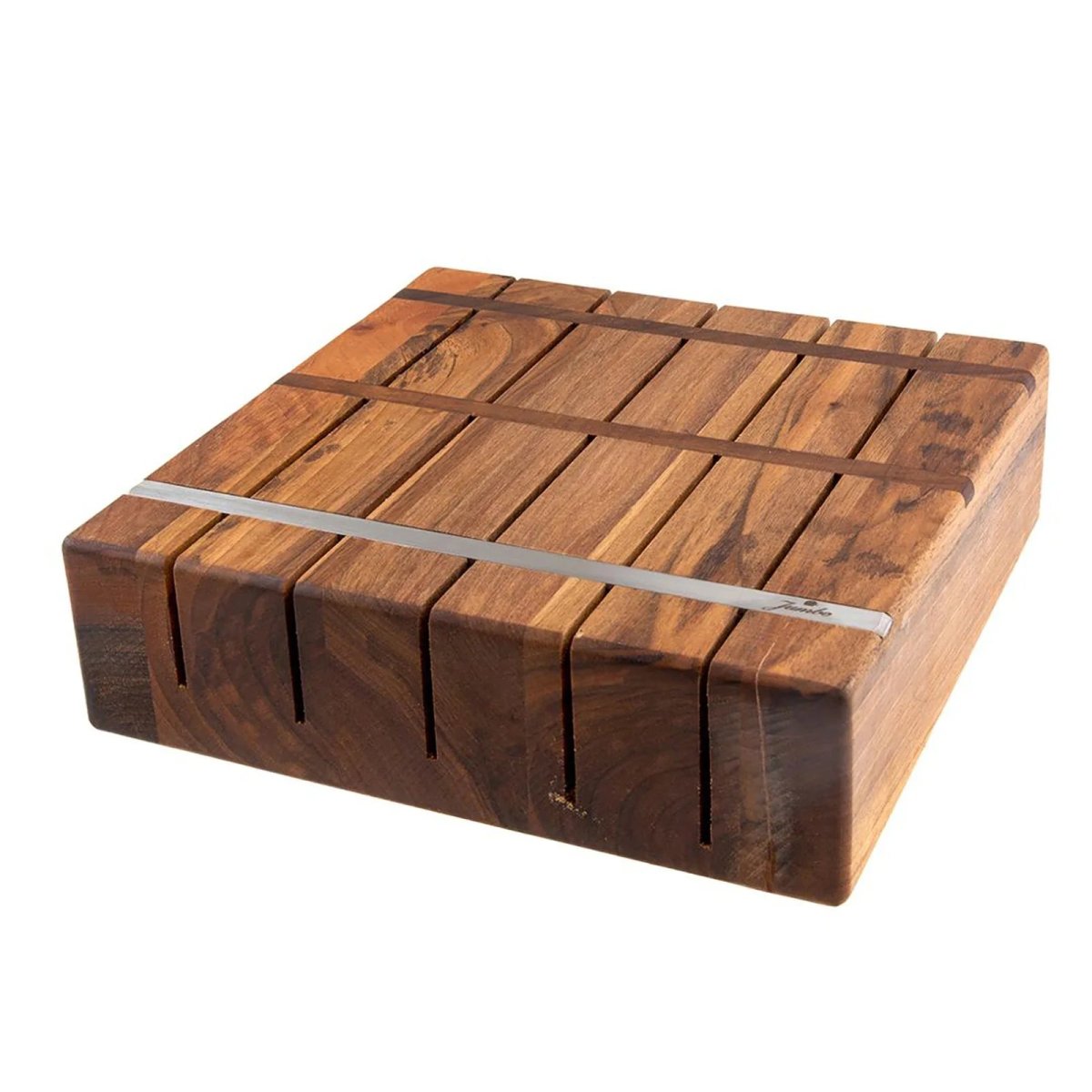 Jumbo Wood Mood Lines Ahşap Bıçak Standı