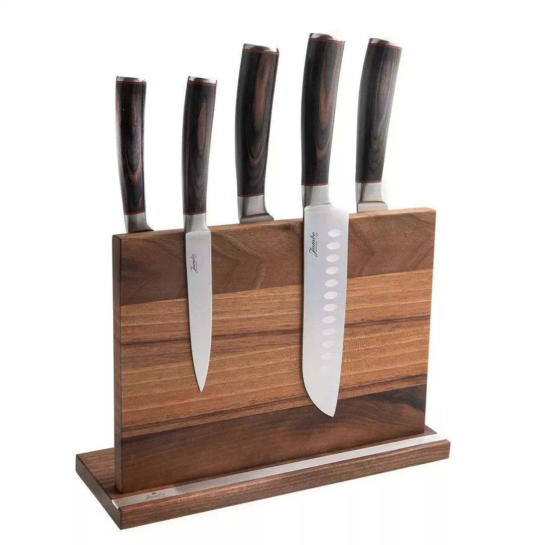 Jumbo Yeni Wood Mood Ahşap Bıçak Standı