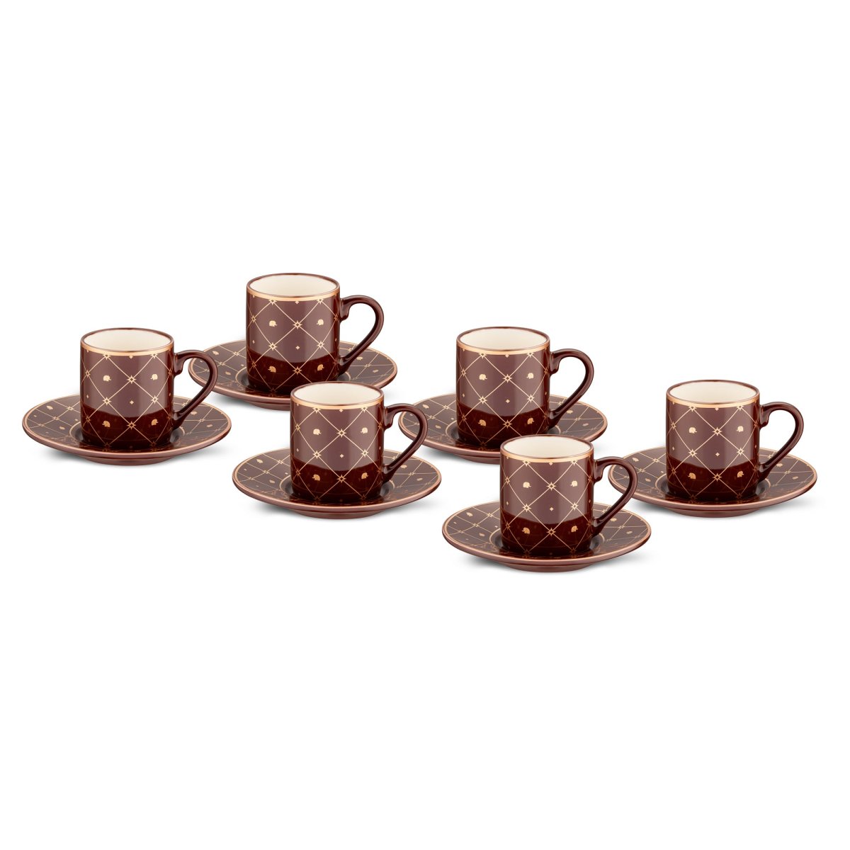 Jumbo Stellar 6 Kişilik Kahve Fincan Takımı