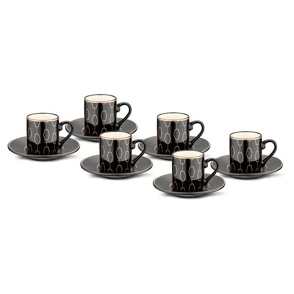 Jumbo Brume 6 Kişilik  Kahve Fincan Takımı