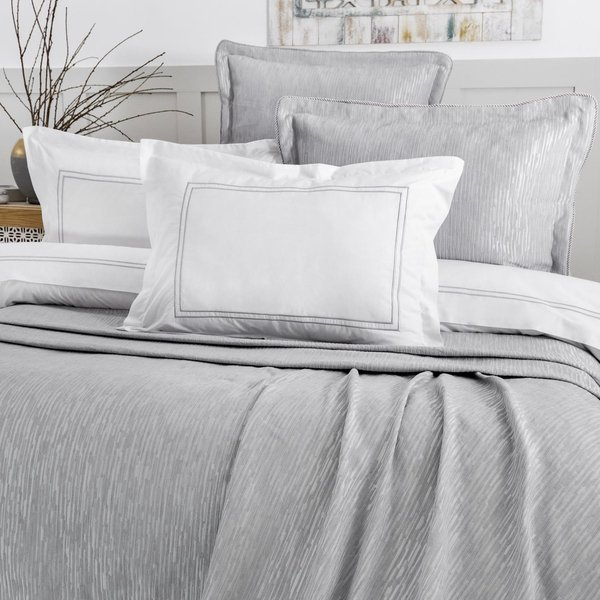 Schafer Home Pavia Şönil Yatak Örtüsü Nevresim Seti 7 Parça-Gri