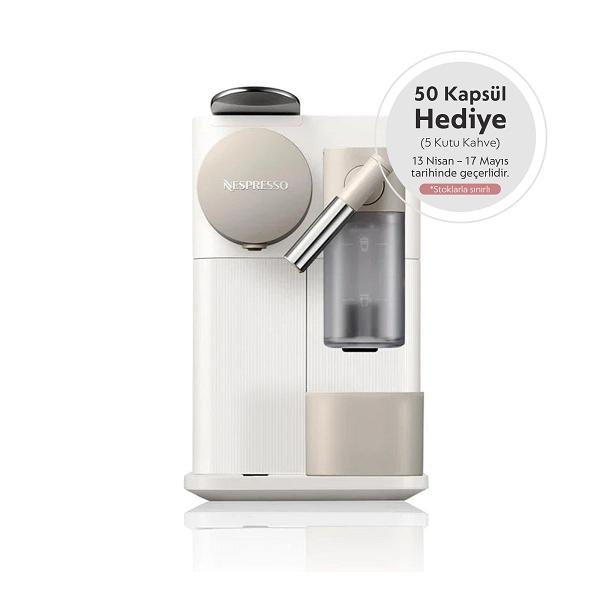 Nespresso F121 Lattissima One White Süt Çözümlü Kahve Makinesi