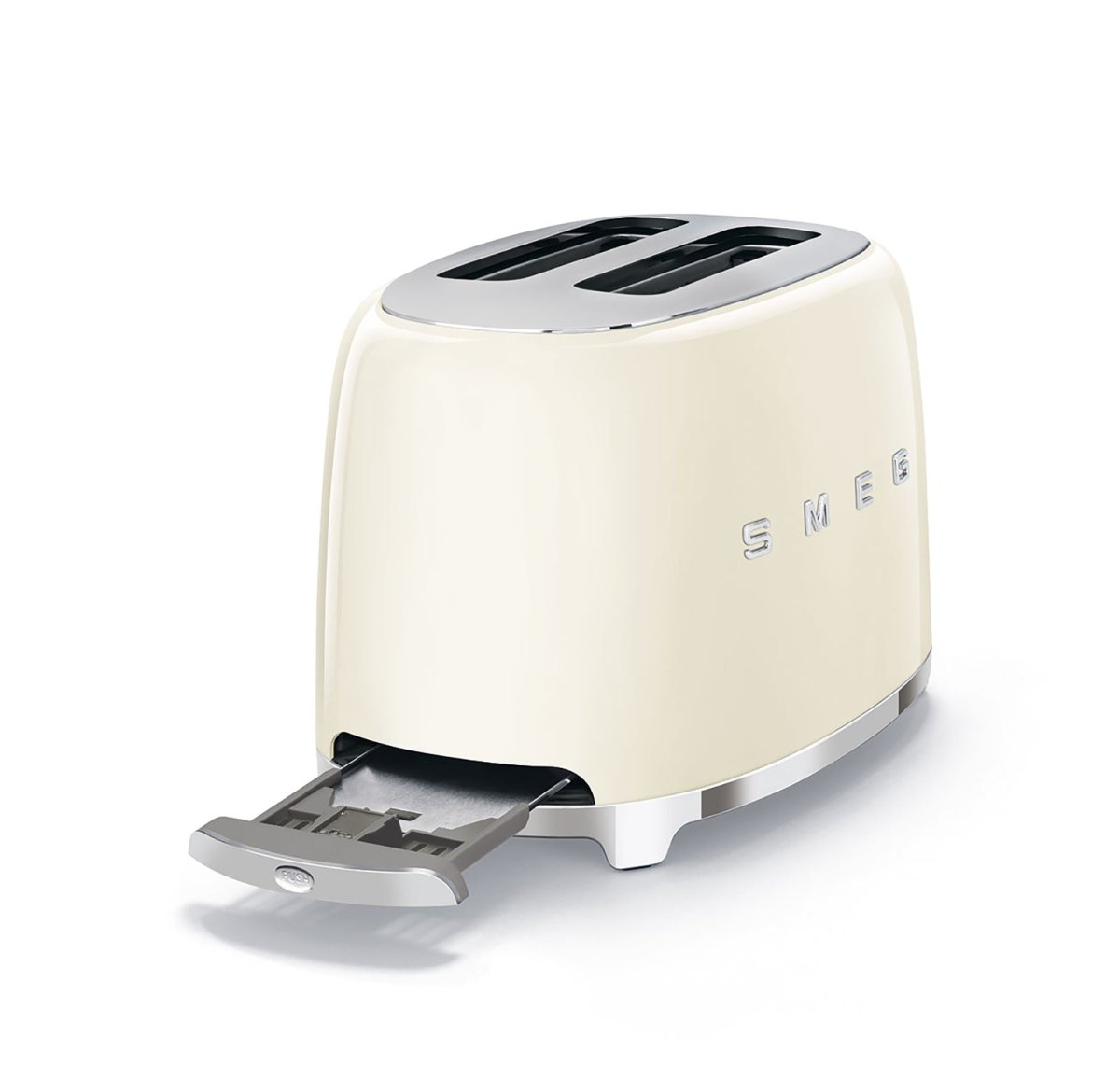 Smeg 2x2 Ekmek Kızartma Makinesi Cream Tsf01Creu