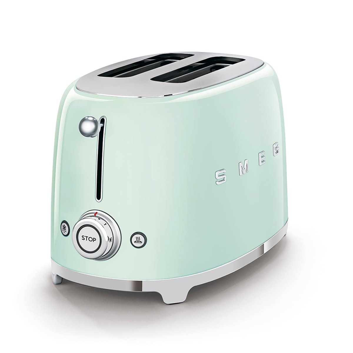 Smeg 2X2 Ekmek Kızartma Makinesi Green Tsf01Pgeu