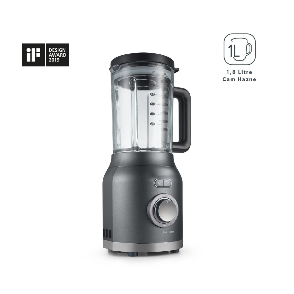 Jumbo x Homend Artfood 4925H Antrasit Profesyonel Blender